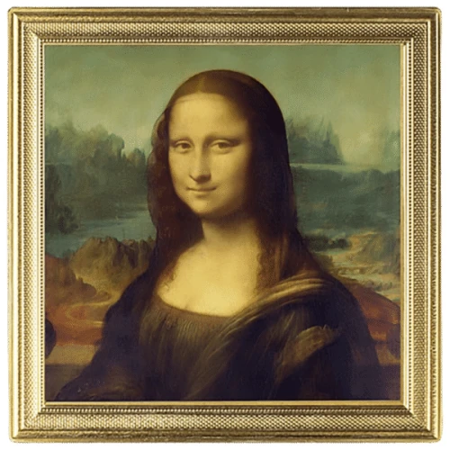 2 $, Leonardo da Vinci - Mona Lisa, Seria: Najdroższe Obrazy Świata., Srebrna moneta