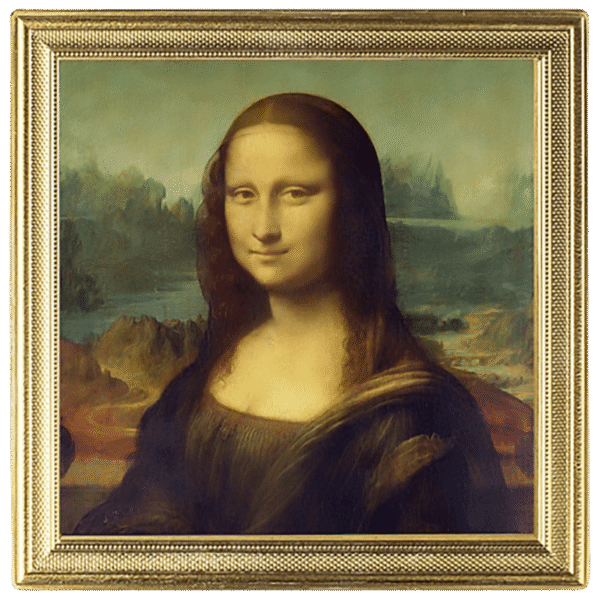2 $, Leonardo da Vinci - Mona Lisa, Seria: Najdroższe Obrazy Świata., Srebrna moneta