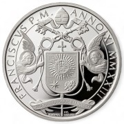 Moneta kolekcjonerska 10 € Benedykt XVI Watykan 2023
