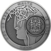 Srebrna moneta 10 € Solaris, Stanisław Lem