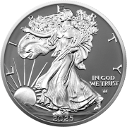 1 uncja, Amerykański Orzeł, Silver Ring 2025, Srebrna moneta
