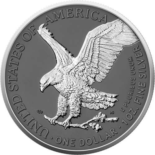 1 uncja, Amerykański Orzeł, Silver Ring 2025, Srebrna moneta