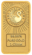 g Dune THE PERTH MINT, Sztabka złota kolorowana