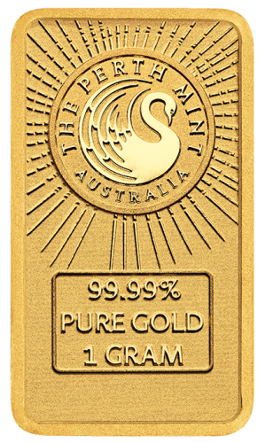 g Dune THE PERTH MINT, Sztabka złota kolorowana