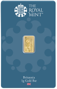 Sztabka złota 1g Britannia The Royal Mint