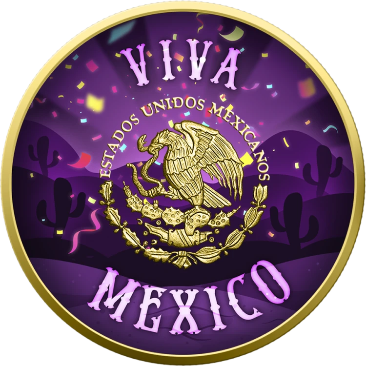 1 uncja, Cinco de Mayo Mexico Libertad, Srebrna moneta