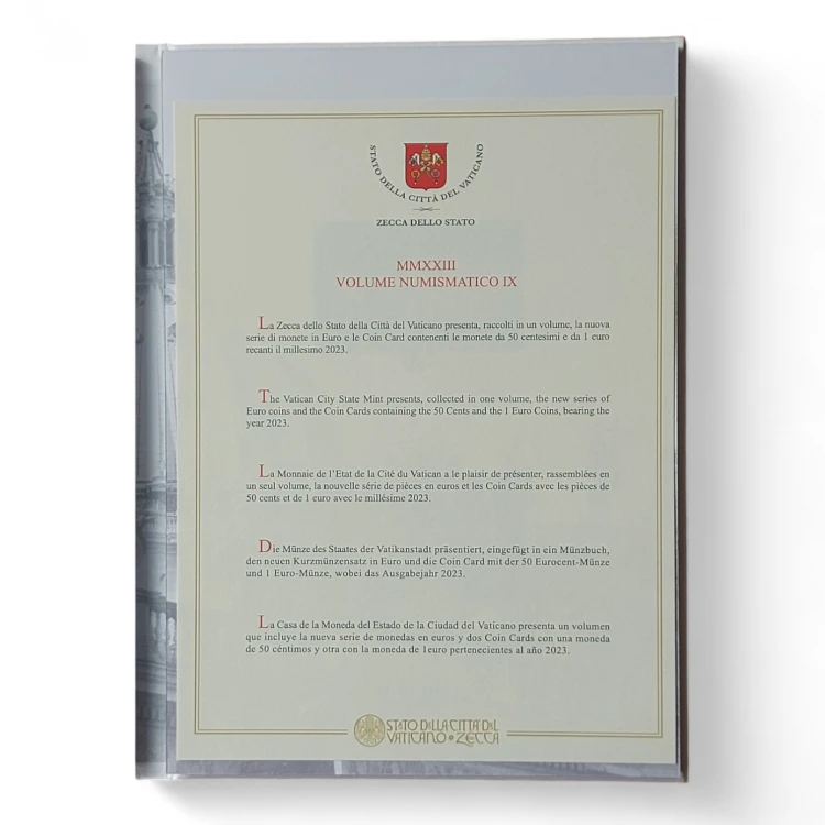 Album numizmatyczny nr 9 Watykan