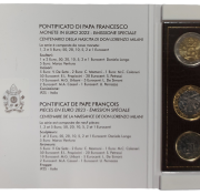 Watykan zestaw monet EURO BU 2023 plus 5 euro