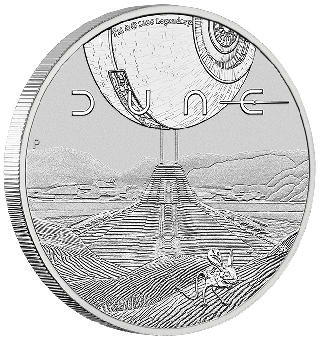 1 $, Dune THE PERTH MINT, Srebrna moneta, 2026