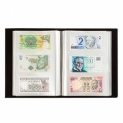 Album na banknoty 300 sztuk czarny środek Leuchtturm