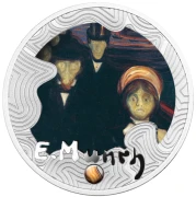 500 franków CFA, Edvard Munch, Niepokó
