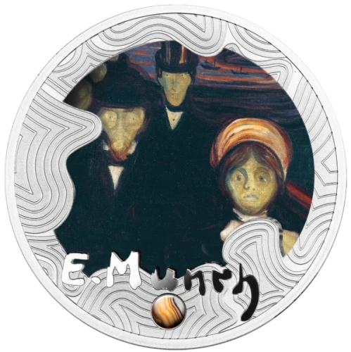 500 franków CFA, Edvard Munch, Niepokó