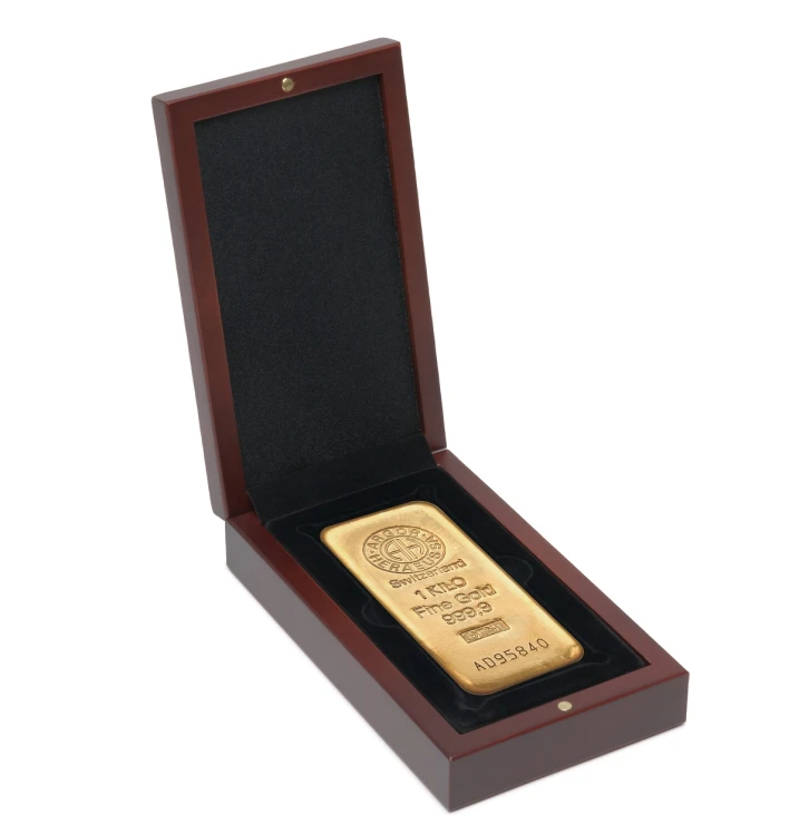 Etui Volterra Leuchtturm na sztabkę złota 500g/1000g