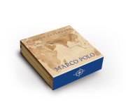 Srebrna moneta 5$ Marco Polo etui