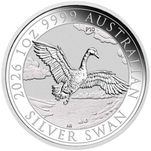 1 uncja, Australijski Łabędź PERTH MINT, Srebrna moneta, 2026