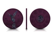 1 uncja, Mexican Libertad Purple Space, Srebrna moneta