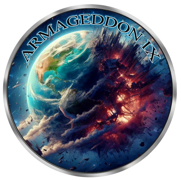 5$, Liść Klonowy, Ponury Żniwiarz - Armagedon, Srebrna moneta