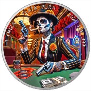 1 onza, Gangster, Srebrna moneta