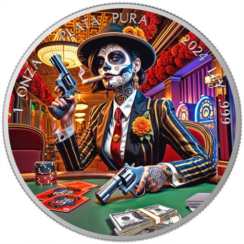 1 onza, Gangster, Srebrna moneta