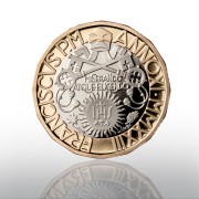 5 € Don Lorenzo Milani moneta bimetaliczna proof Watykan