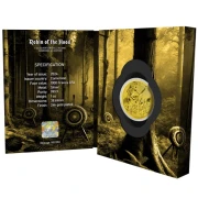 1 uncja, Robin Hood, Srebrna moneta pozłacana