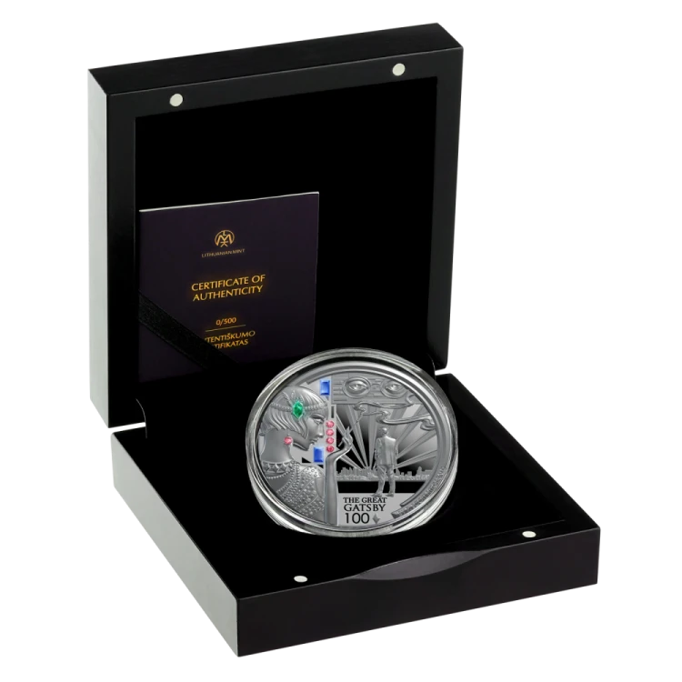 5$, The Great Gatsby 100, Srebrna moneta