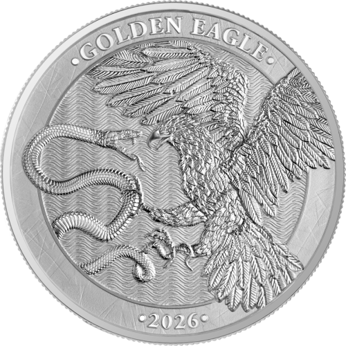1 uncja, Malta Golden Eagle, Srebrna moneta, 202