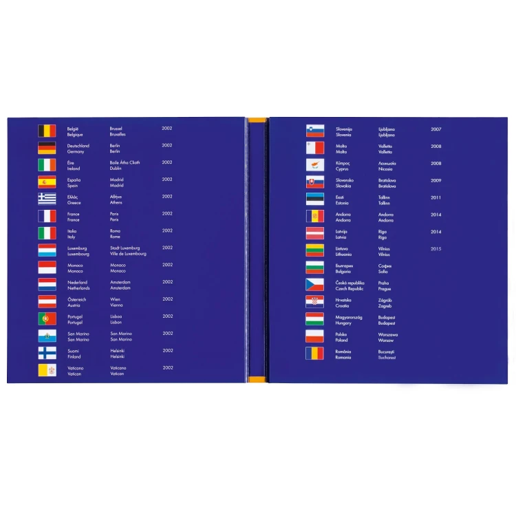 Album Leuchtturm PRESSO na monety obiegowe euro