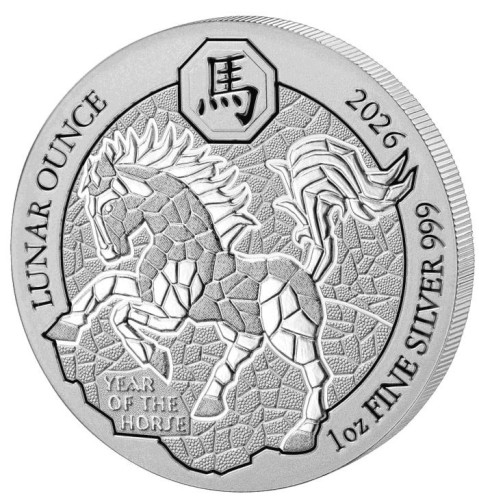 1 uncja, Year of the Horse 2026, Srebrna moneta