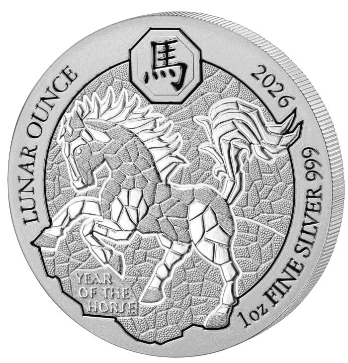 1 uncja, Year of the Horse 2026, Srebrna moneta