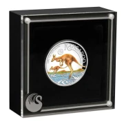 1 uncja, Australijski Kangur, Srebrna moneta kolorowana 2026