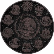 1 onza, Diamond Libertad Skull, Srebrna moneta