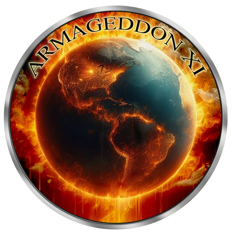 5$, Ponury Żniwiarz - Armagedon XI, Maple Leaf, Srebrna moneta