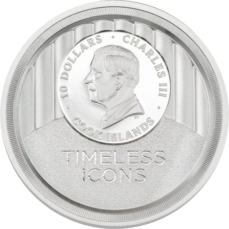 10 $, Statua Wolności, Seria: : Ponadczasowe Ikony, Srebrna moneta