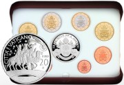 Watykan zestaw 9 monet EURO PROOF 2023