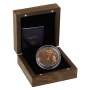 Srebrna moneta 5$ Posejdon etui