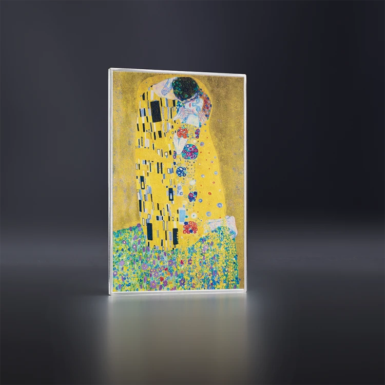 1000 franków CFA, Pocałunek - Gustav Klimt, Srebrna moneta