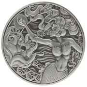 1 uncja, Mermaid & Pearl, Srebrna moneta
