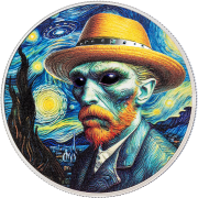 1000 Franków CFA, Vincent van Gogh , Seria: Obcy są wśród nas, rewers