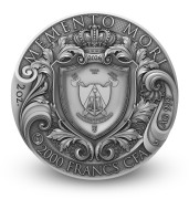 2000 Franków CFA, Memento Mori, Srebrna moneta