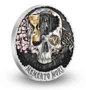 2000 Franków CFA, Memento Mori, Srebrna moneta
