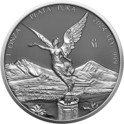 1 uncja, Silver Ring Mexico Libertad 2024, Srebrna moneta