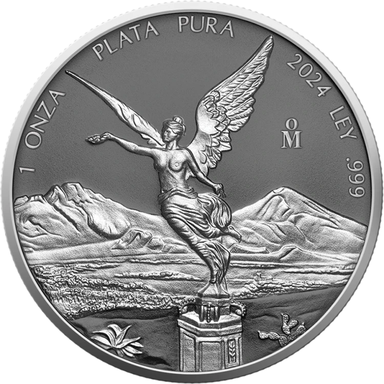 1 uncja, Silver Ring Mexico Libertad 2024, Srebrna moneta