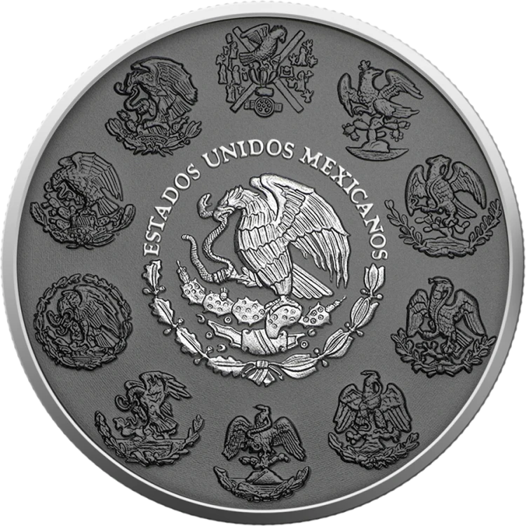 1 uncja, Silver Ring Mexico Libertad 2024, Srebrna moneta
