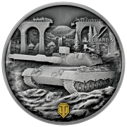 2 $, Leopard 120 Verbessert, Seria: World of Tanks, Srebrna moneta