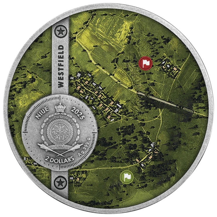 2 $, Leopard 120 Verbessert, Seria: World of Tanks, Srebrna moneta