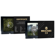 2 $, Leopard 120 Verbessert, Seria: World of Tanks, Srebrna moneta