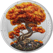 1 uncja, Yggdrasil – JESIEŃ, Seria: Mitologiczny las, Srebrna moneta