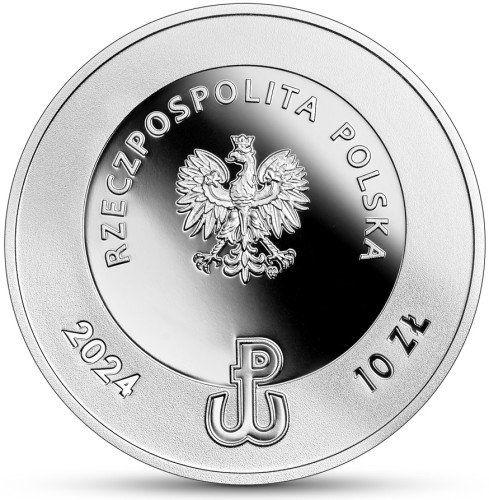 Srebrna moneta 10 zł 10 zł, 80. rocznica operacji Armii Krajowej „Ostra Brama” awers
