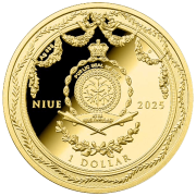 1 $, Złoty zegar stołowy, Srebrna moneta